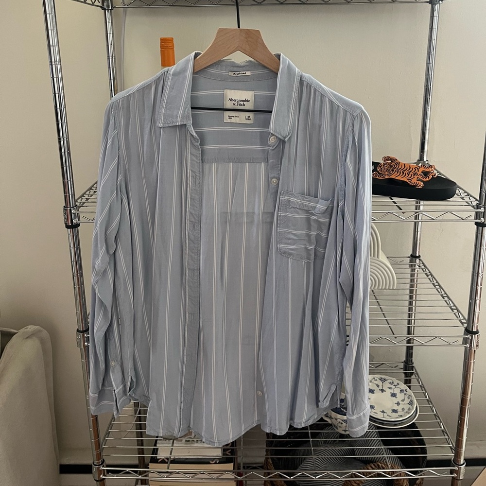 A&F Boyfriend Buttondown